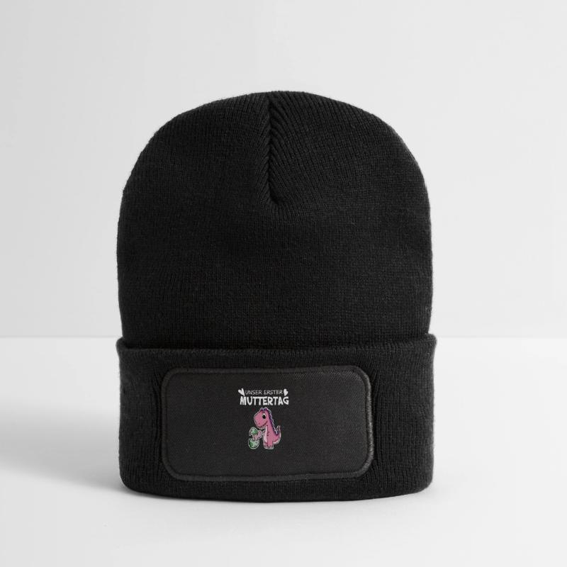 Muttertag - erster Muttertag Geschenk Recycelte Patch Beanie