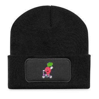 Radish Bike - Recycled Patch Beanie - black - Front