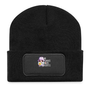 Christmas Cruise Summer Gnome - Recycled Patch Beanie - black - Front