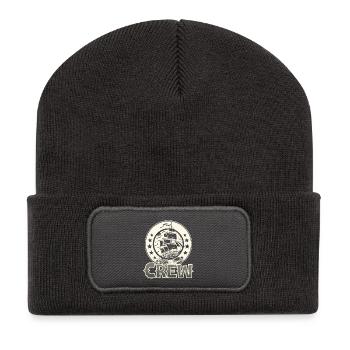 Sailing Ship Sailboat Sailing Sailor Crew - Recycled Patch Beanie - dark grey - Front