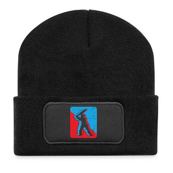Baseball - Recycled Patch Beanie - black - Front
