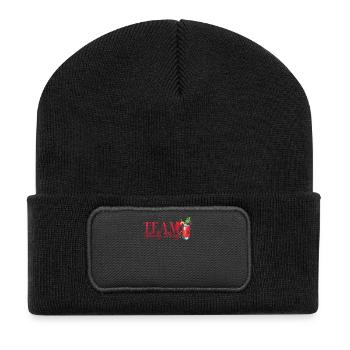 Team Bloody Mary Cocktail for Bartenders - Recycled Patch Beanie - black - Front