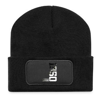 76. GEBURTSTAG LIMITED EDITION 1950 - Recycelte Patch Beanie - Schwarz - Vorne