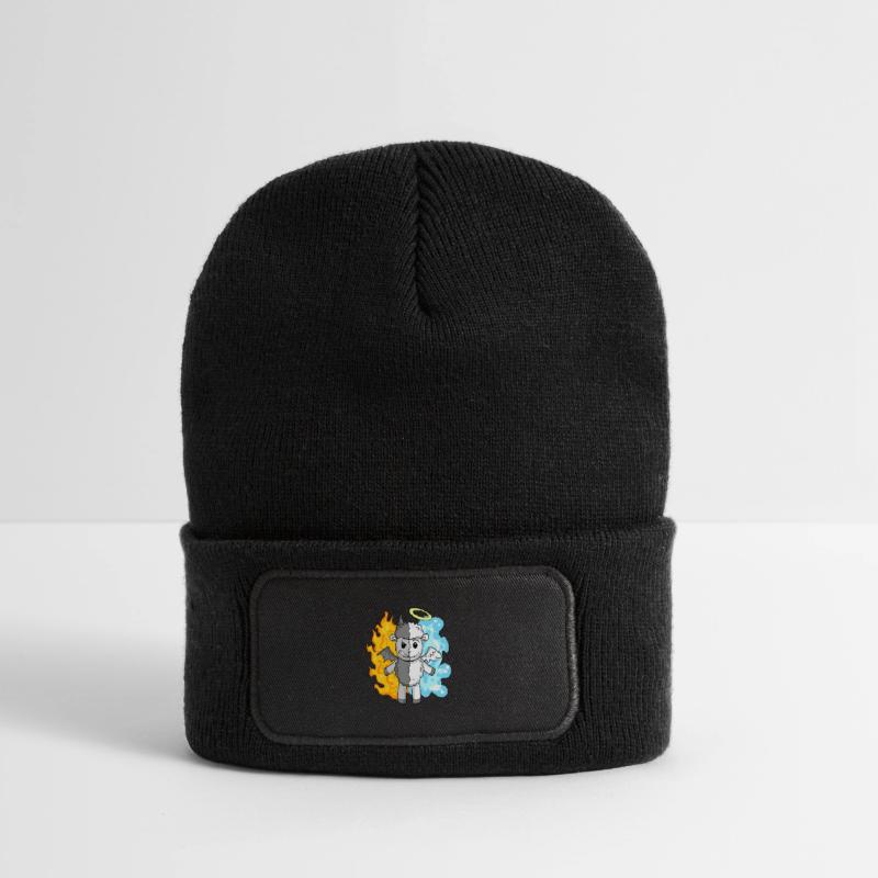 Sheep - Angels and Devils Recycled Patch Beanie