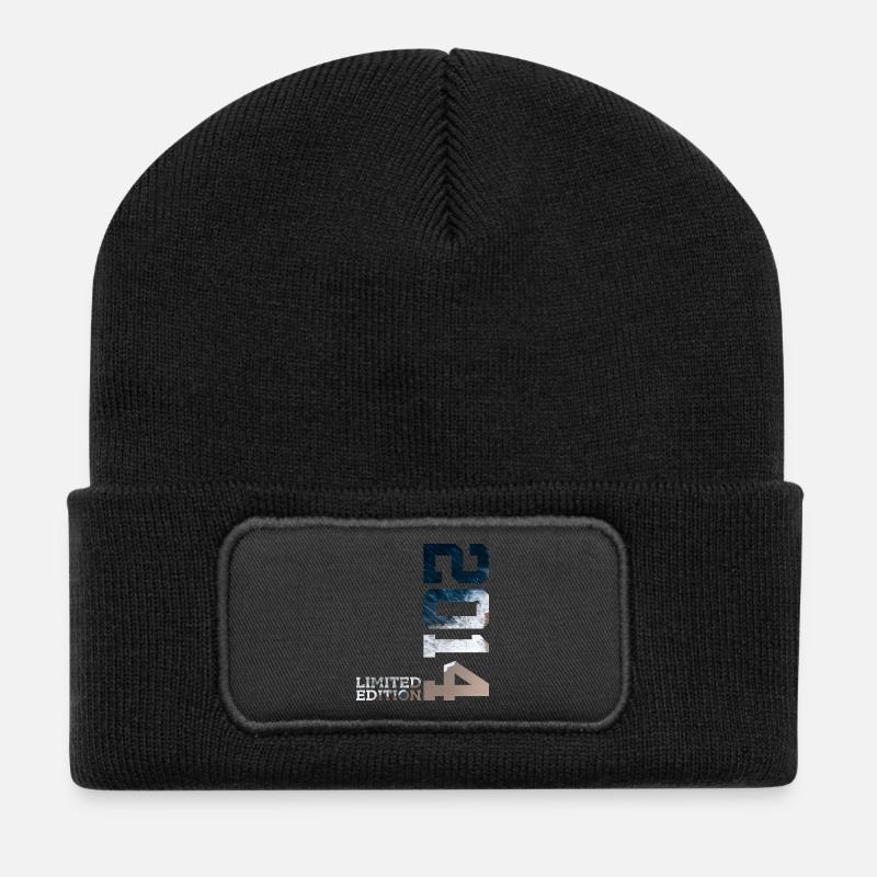 12. GEBURTSTAG LIMITED EDITION 2014 - Recycelte Patch Beanie - Schwarz