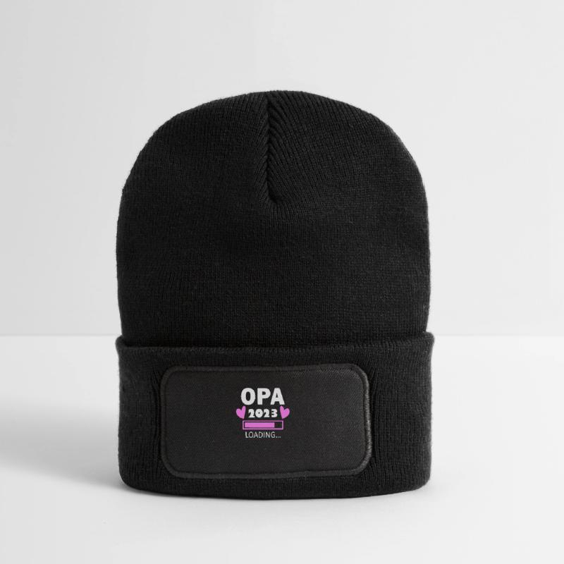 Opa 2023 loading - Opa werden - Bald Opa Recycelte Patch Beanie