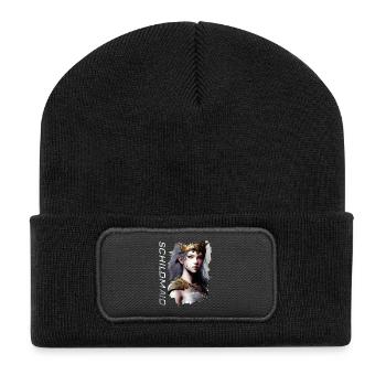 Schildmaid Manga Artwork - Recycled Patch Beanie - black - Front