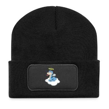 Snake Cloud - Recycled Patch Beanie - black - Front