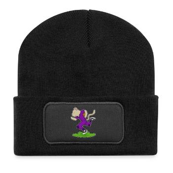 Sports de football américain des Cat - Beanie recyclé à patch - noir - Devant
