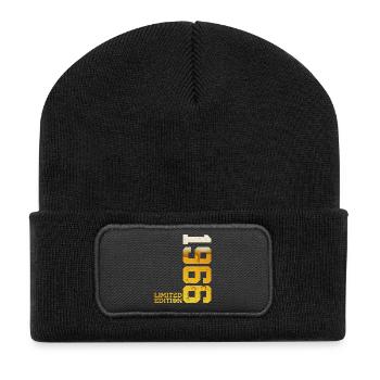 BIÈRE ÉDITION LIMITÉE 1966 60E ANNIVERSAIRE - Beanie recyclé à patch - noir - Devant