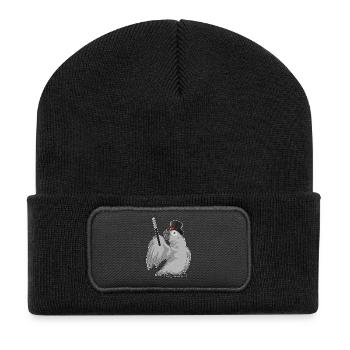 Parrot Wizard Wand - Recycled Patch Beanie - black - Front