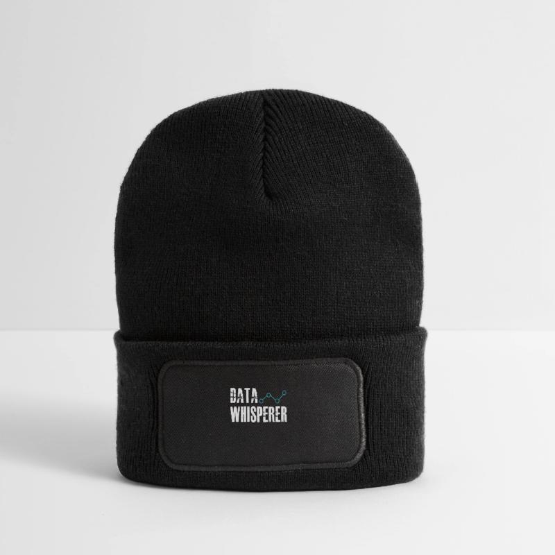 Data Whisperer Science Analyst Software Engineer Recycled Patch Beanie