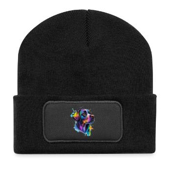 Labrador - Recycled Patch Beanie - black - Front