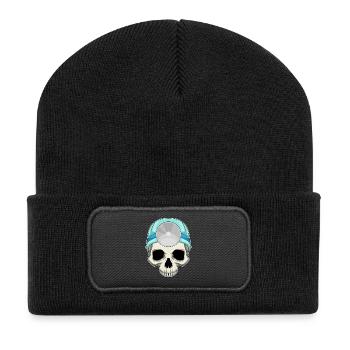 Skull Doctor - Recycled Patch Beanie - black - Front