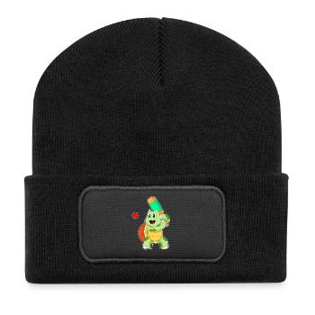Turtle Cricket Cricket Bats - Recycled Patch Beanie - black - Front