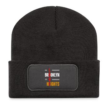 Love Brooklyn Heights - Recycled Patch Beanie - dark grey - Front