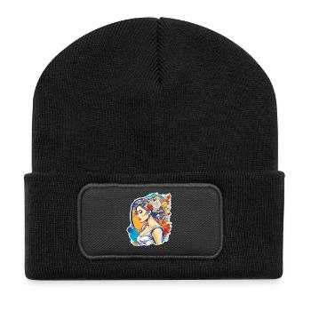 Bride - Recycled Patch Beanie - black - Front