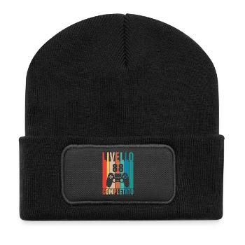 Level 88 unlocked - Recycled Patch Beanie - black - Front
