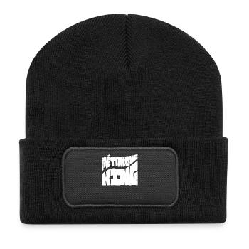 Boules de pétanque King pour la pétanque Boules de pétanque - Beanie recyclé à patch - noir - Devant