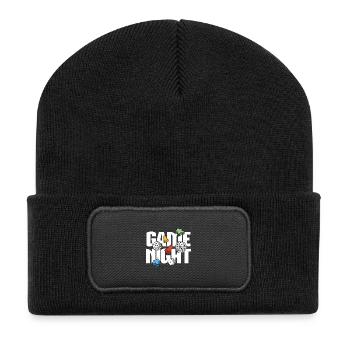 Board Game Enthusiasts - Recycled Patch Beanie - black - Front