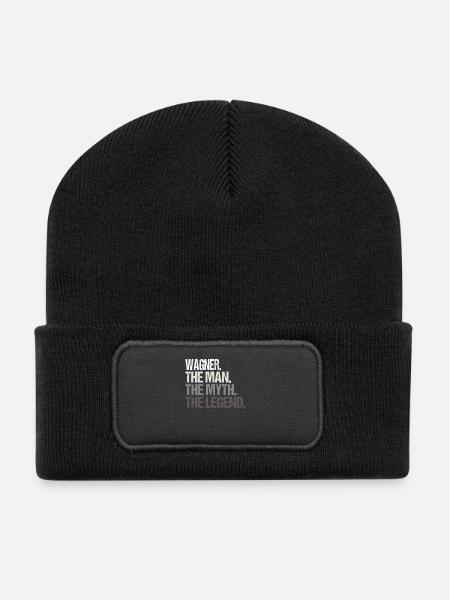 Wagner The Man The Myth Legend - Recycelte Patch Beanie - Schwarz