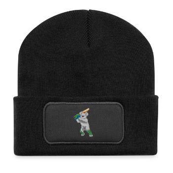 Koala Cricket Cricket Bats - Recycled Patch Beanie - black - Front