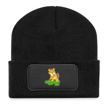 Tiger Golf Golf Clubs - Recycled Patch Beanie - black - Front