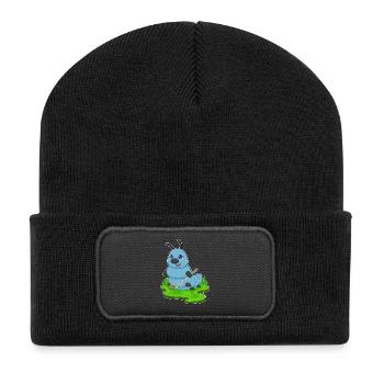 Caterpillar Hockey sur gazon Sports de hockey sur gazon - Beanie recyclé à patch - noir - Devant
