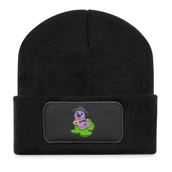 Caterpillar Musician Guitare Musique - Beanie recyclé à patch - noir - Devant
