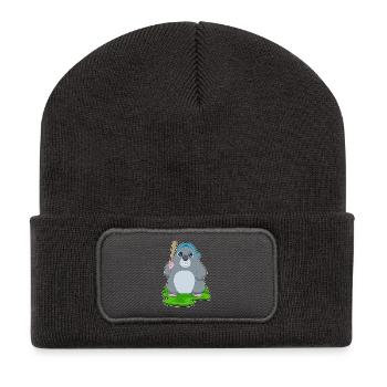 Mole Baseball Baseball Bat - Recycled Patch Beanie - dark grey - Front