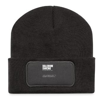 Amusing Ballroom Dancing Indoor Hobbies Definition - Recycelte Patch Beanie - Dunkelgrau - Vorne
