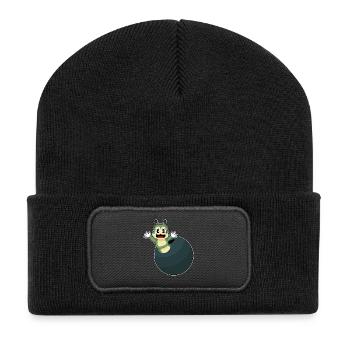 Caterpillar Bowling Bowling Ball - Recycled Patch Beanie - black - Front