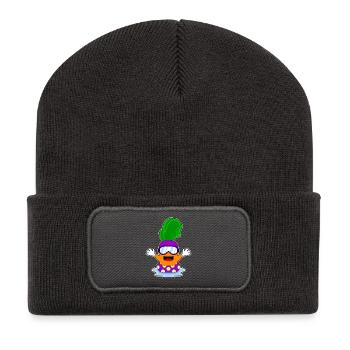 Lunettes de natation Carotte Été - Beanie recyclé à patch - charbon - Devant