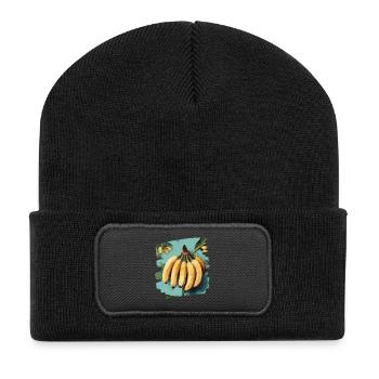 Banana - Recycled Patch Beanie - black - Front