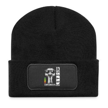 Ostrich Bird Sunglasses 13 Years Birthday - Recycled Patch Beanie - black - Front