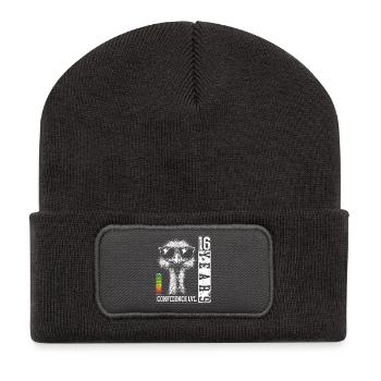 Ostrich Bird Sunglasses 16 Years Birthday - Recycled Patch Beanie - dark grey - Front