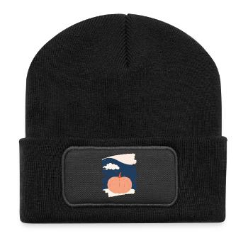 Pumpkin - Recycled Patch Beanie - black - Front