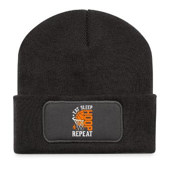 Basketball - Recycled Patch Beanie - dark grey - Front