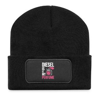 Frauen Im Trucking Weibliche Trucker-pride - Recycelte Patch Beanie - Schwarz - Vorne