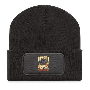 La danse capoeira n’aime personne ne regarde - Beanie recyclé à patch - charbon - Devant