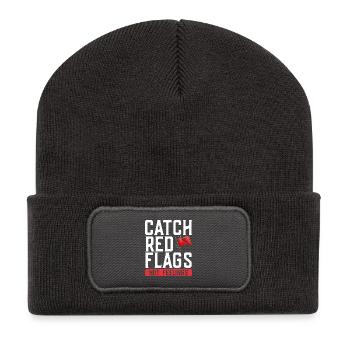 Directeur financier, Conseiller fiscal, Comptable, Analyste fiscal - Beanie recyclé à patch - charbon - Devant