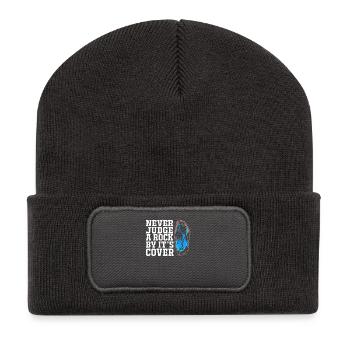 Archäologie Geologie - Recycelte Patch Beanie - Dunkelgrau - Vorne