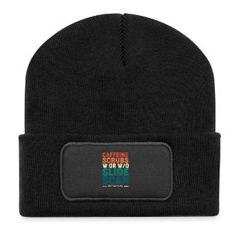 MRI Radiologist X-ray Rad Tech Radiology - Recycled Patch Beanie - black - Front