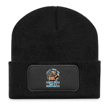 Cor français Twists Turns And Perfect Brass Band - Beanie recyclé à patch - noir - Devant