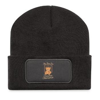 Équipe de soutien émotionnel Inner Child Healing - Beanie recyclé à patch - charbon - Devant