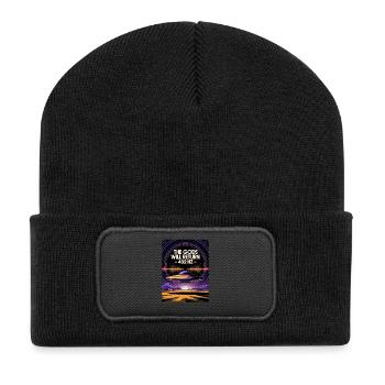 The Gods will Return 432Hz - Recycled Patch Beanie - black - Front