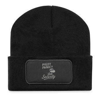 Mécanicien d’aviation Faa Humour Technicien d’aéronefs - Beanie recyclé à patch - noir - Devant