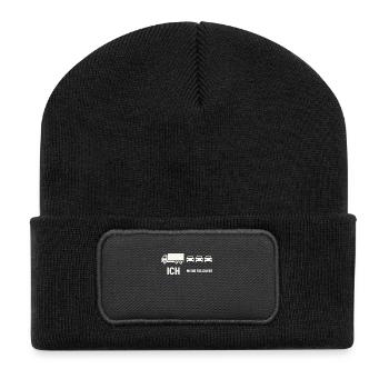 Moi et mes abonnés – Truck Trucker Design - Beanie recyclé à patch - noir - Devant