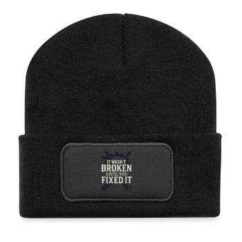 Mécanicien d’aviation Faa Humour Technicien d’aéronefs - Beanie recyclé à patch - noir - Devant