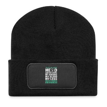 EDS Ehlers-Danlos Syndrome HSD - Recycled Patch Beanie - black - Front